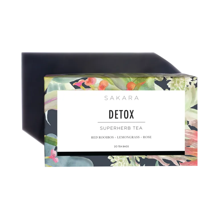 box of detox teas