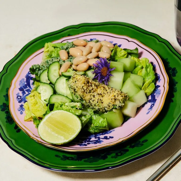 high vibe honeydew salad